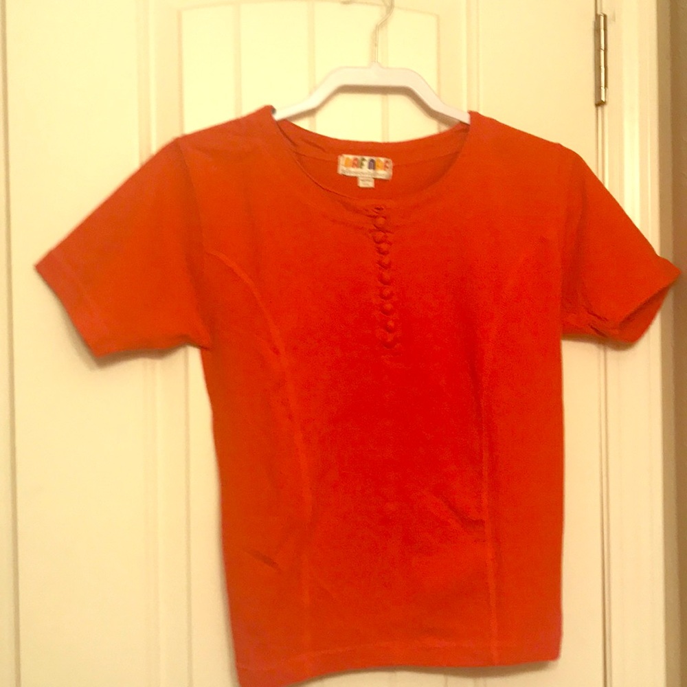 NAF NAF Bright Red Top